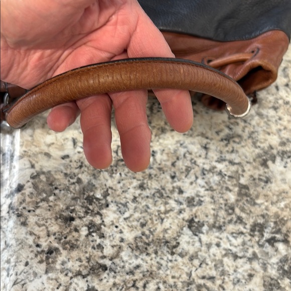 Brighton two tone Leather Women's Bag - Picture 8 of 16